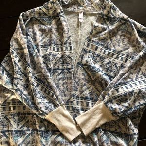 Oversized batwing cardigan